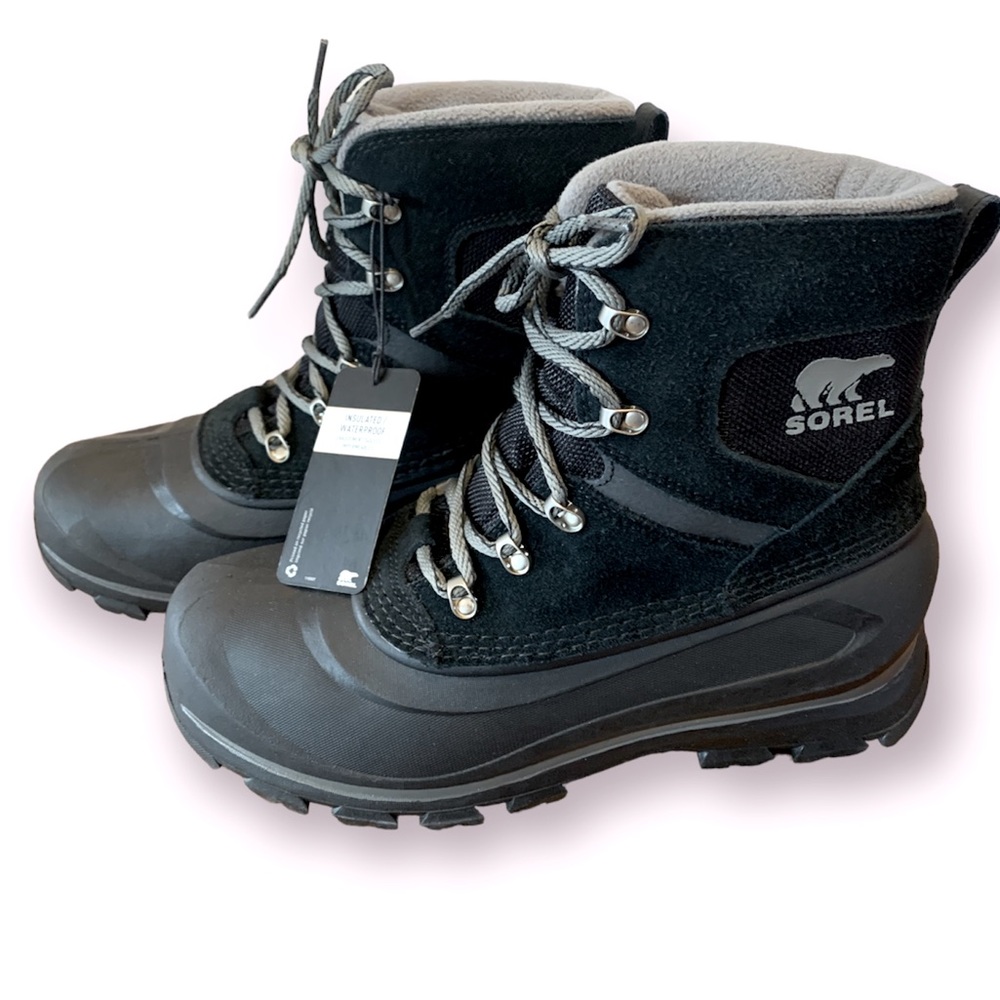 SOREL Buxton Men’s Boots extra warm and waterproof (Equivalent to Womens 9.5)